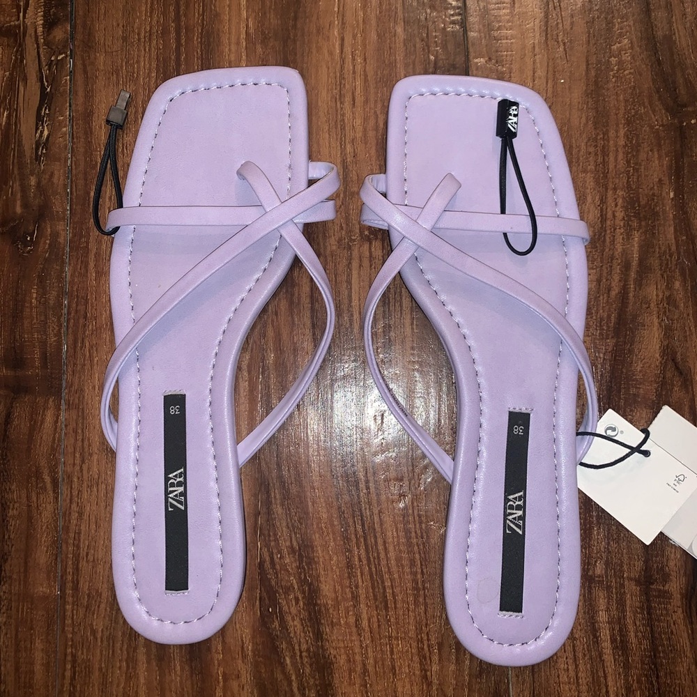 Zara Flat Strappy Sandals
